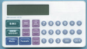 Handheld  BMI Calculators / Ideal Weight Calculators